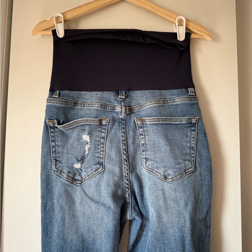 Pinkblush High Rise Blue Distressed Jeans - Picture 8 of 10